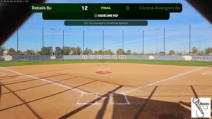 Rebels 8u @ Corona Avengers 8u (2025.12.20)