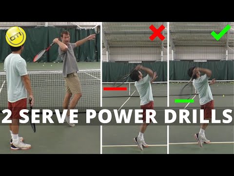 Two Serve Power Drills For Speed And Spin