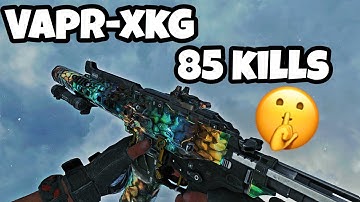 I DROPPED 85 KILLS WITH THIS VAPR SETUP (BEST VAPR-XKG CLASS SETUP) COD BO4
