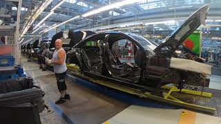4K Inside the Mercedes S Class Car Factory in Sindelfingen Germany