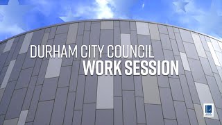 Durham City Council Work Session Sept. 22, 2022 (Livestream)