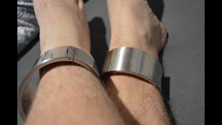 Making restraints permanent Anklecuffs & Wristcuffs