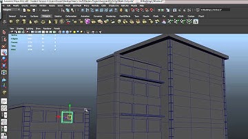 Hard Surface modulating buildings using Maya - Neo Tokoyo part 5.mp4
