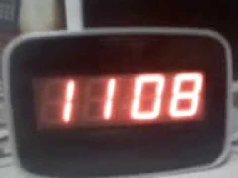 Quartz Clock with ATtiny 2313 AVR