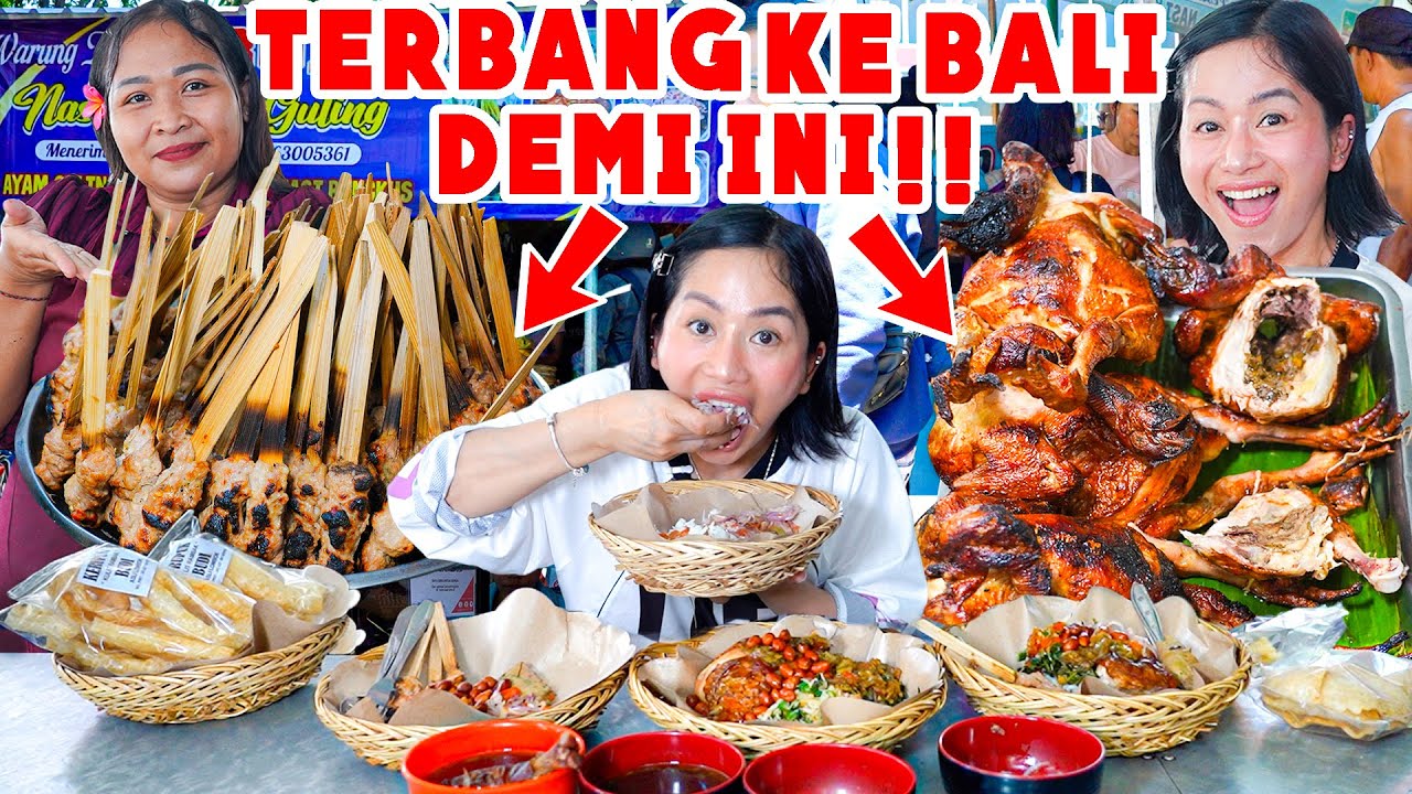 ICONNYA SINGARAJA!! MUKBANG AYAM GULING BUDI 100% HALAL, SEPORSI 15 RIBU DOANG!!