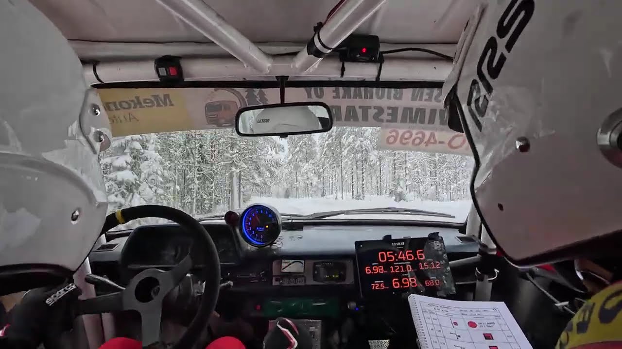 Kemi ralli 2026 Teemu Vieruaho & Juuso Heikonen ek2.