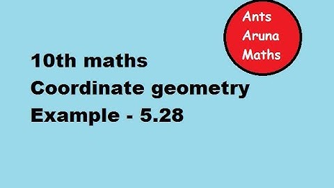 10th maths - Example 5.28