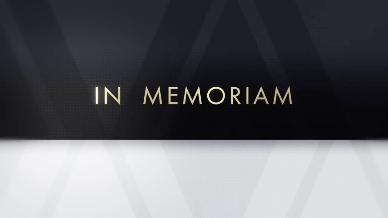 Oscars In Memoriam 2023 YouTube