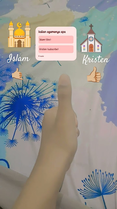 salam toleransi ya 😀🙏🏼