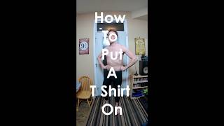 How To Put A T-Shirt On (Impossible Challenge) by Pelican Dave 58 views 3 years ago 48 seconds