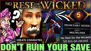 ULTIMATE No Rest for the Wicked Starter Guide - 17 Tips & IMPORTANT Things You Need to Know & More!