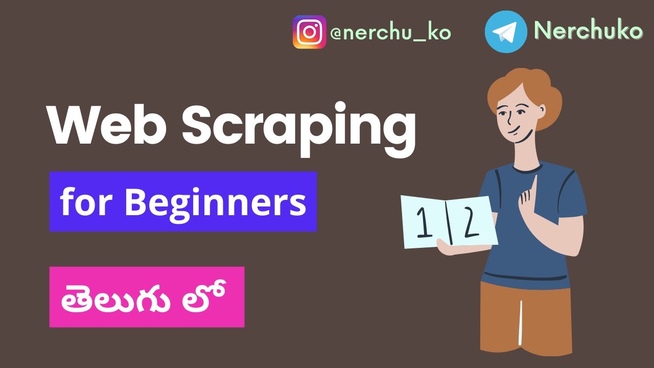 Web scraping for beginners in 20 minutes web scraping in telugu beautiful soup youtube