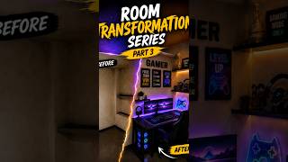 Small Room Transformation Into Epic Gaming Room ⚡ Part 3