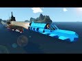 We Played with a Submarine with an Insane Rocket Sub in it! - Stormworks Multiplayer