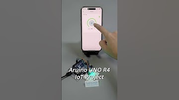 Arduino IoT Project：RGB LED Control with Arduino UNO R4 WiFi #maker