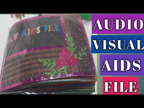 AUDIO VISUAL AIDS FILE(A.V.AIDS FILE)|MADE BY B.Sc. NURSING 2ND YR STUDENTS|MONIKA MAKEOVER GALLERY|