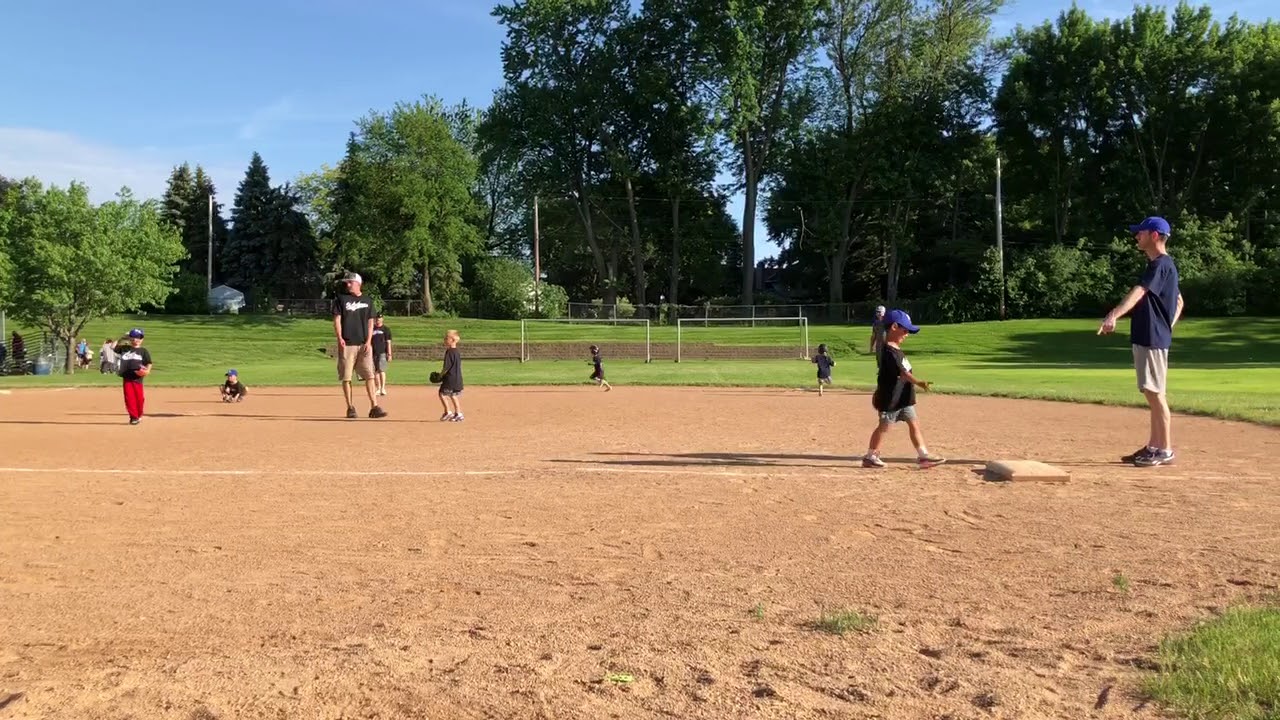 6/5/18 - Playing First Base - YouTube