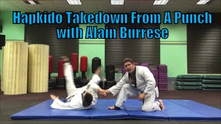 Hapkido Takedown From A Punch with Alain Burrese