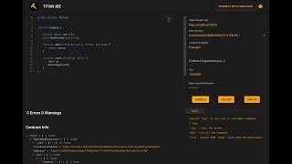 Titan IDE in Action screenshot 5