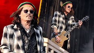 Johnny Depp and Hollywood Vampires: A Rocking Performance at Hellfest Festival