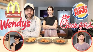 FAST FOOD NUGGET BLIND TASTE TEST!