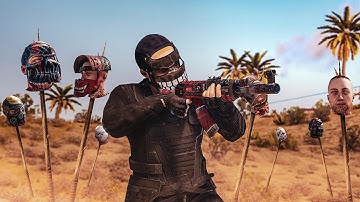 Rust - INSANE 1V8 AGAINST RUST STREAMER