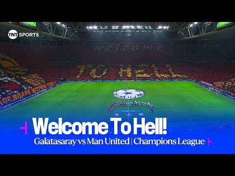 WELCOME TO HELL! 🔥 | INCREDIBLE atmosphere in Istanbul ahead of Galatasaray vs Man United #UCL 😲😍