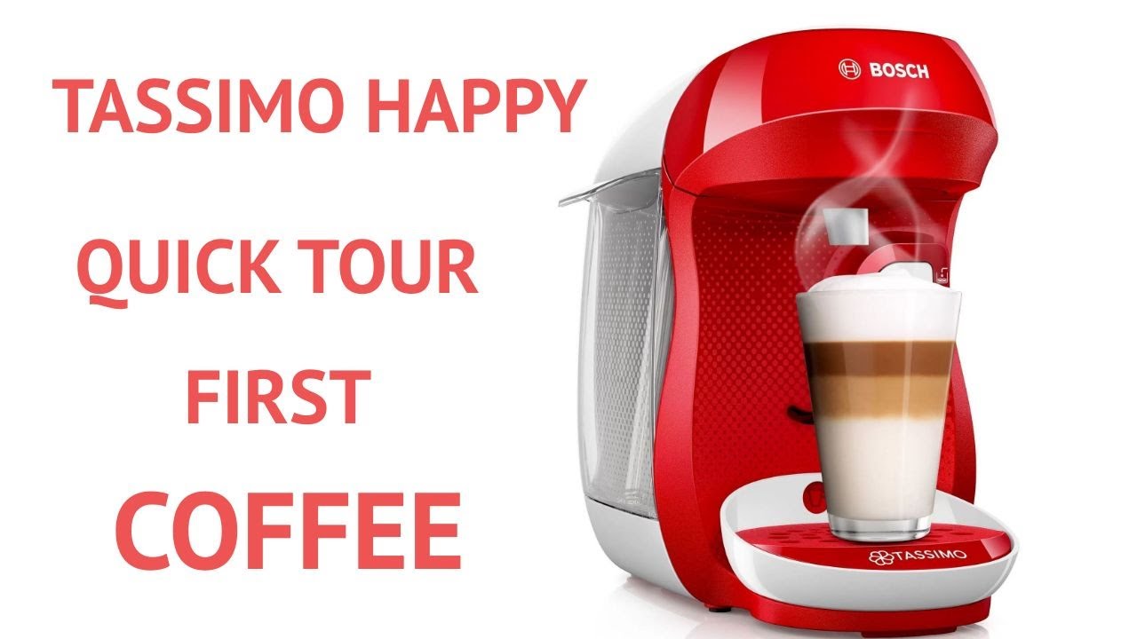 How to use TASSIMO Happy - setting up your machine & first use