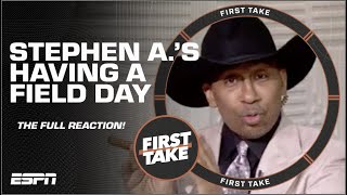 🚨 FULL REACTION! 🚨 Stephen A. is LOVING the Cowboys’ playoff exit 😬 | First Take