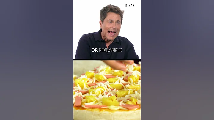 Rob Lowe's Pineapple On Pizza Opinion & His Go-To Toppings | Food Diaries | Harper's BAZAAR
