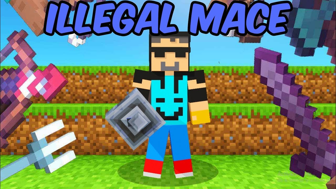 How I Got This GOD MACE In This Minecraft Public Server - YouTube