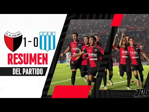 Colón 1-0 Racing de Córdoba | Primera Nacional | Fecha 9 (Zona A)