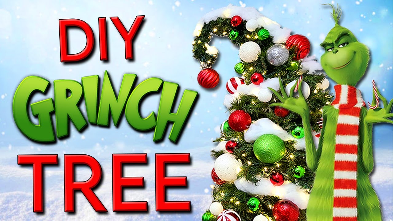 DIY Grinch Tree Christmas YouTube