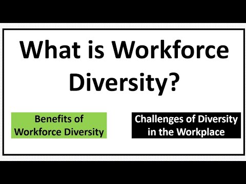 What is Workforce Diversity? Benefits of Workforce Diversity-Challenges of Diversity