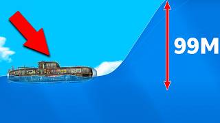 Dugong vs Waves of Different Heights