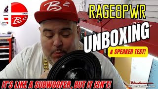 Ground-Shaking Mid-Bass, It's like a Subwoofer: B2 Audio RAGE8PWR Unboxing \& Test!