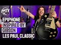 Epiphone 'Inspired By Gibson' Les Paul Classic - An Awesome New Worn Finish! - Review & Demo