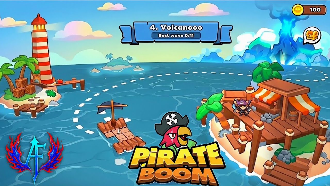 Pirate Boom: Idle Puzzle RPG Gameplay Android