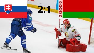 SLOVENSKO VS BIELORUSKO KVALIFIKÁCIA NA OLYMPIÁDU 2022 KVALIFIKOVALI SME SA NA OLYMPIÁDU!!!