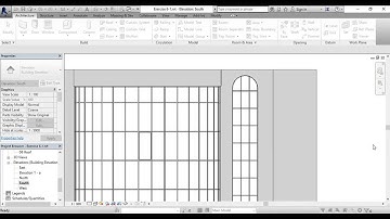 Curtain Walls in Revit Architecture Part Nine In Arabic