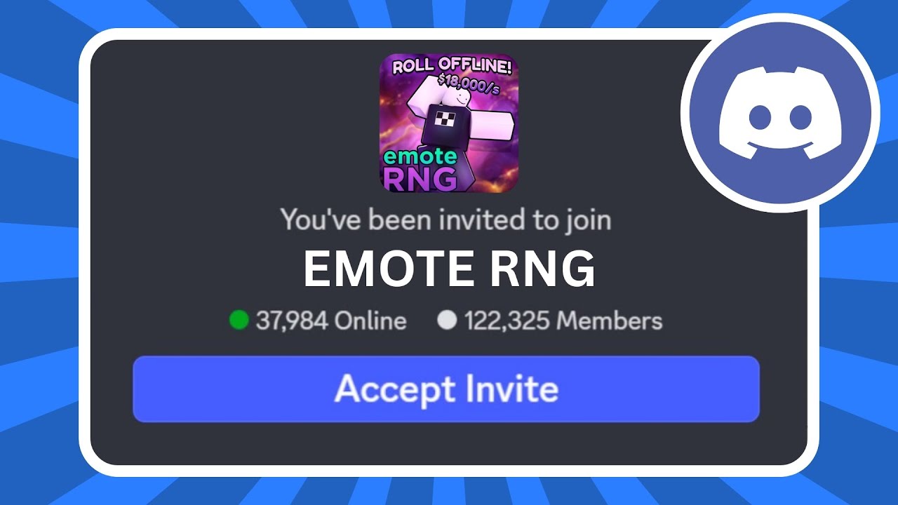 How to Join Emote RNG Discord Server