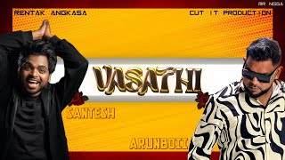 Santesh - Vasathi Ft. Arunboii Lyrics Video