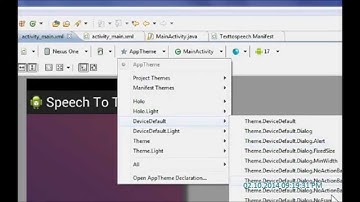 Android Tutorial: Setting / Toggling FullScreen Layout to the Activity in Eclipse