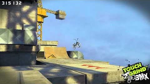 touchgrind bmx skyline 100,000+p 1st & 2nd jump - Touchgrind BMX