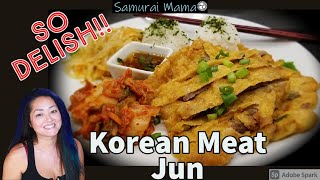 Korean Meat Jun Recipe | Hawaii Style Korean Meat Jun screenshot 1