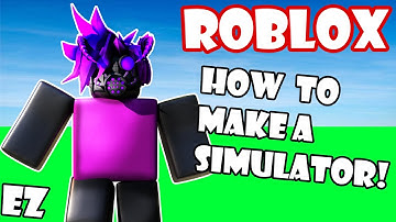 How to make a simulator game in Roblox Studio Part 1!
