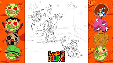 Pizza Tower Lap 3 Deluxe - All Lap 3s and P Ranks (Peppino and The Noise) [OUTDATED]