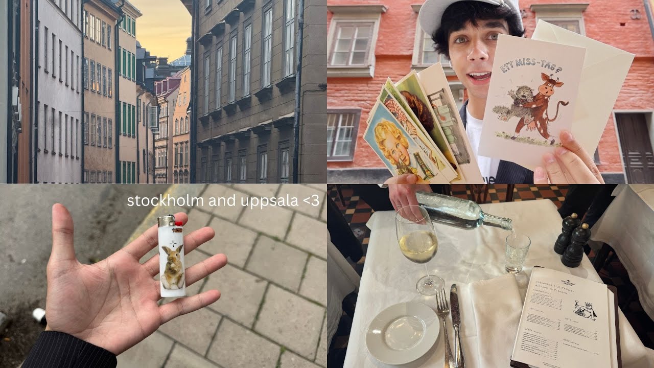 a week alone in sweden 🧚‍♂️ stockholm + uppsala !