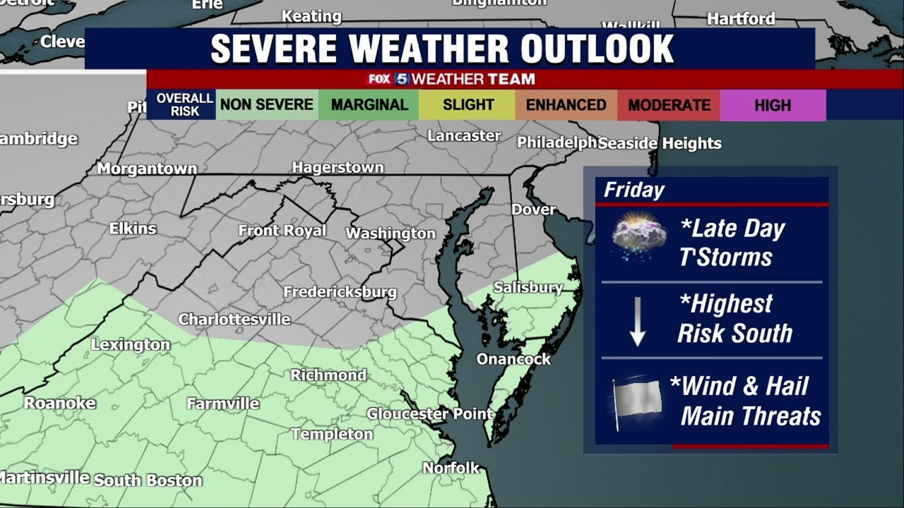 FOX 5 STORM TRACKER RADAR: Showers & Storms Move Across DC Region | FOX ...