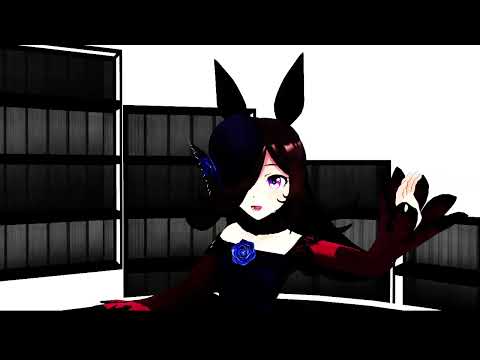 【ウマ娘mmd】ライスシャワーで雪、無音、窓辺にて。